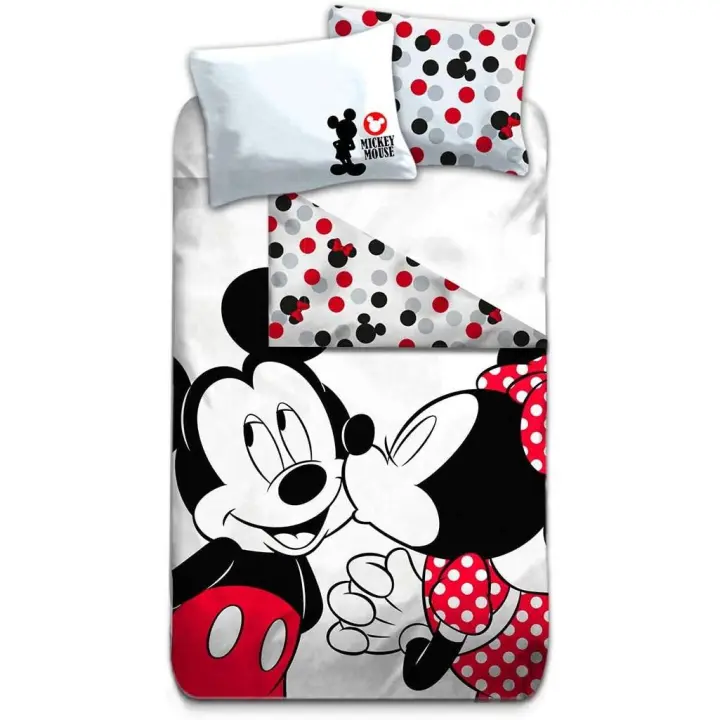 Funda nórdica Mickey Mouse Disney para cama 90 cm – Diseño infantil original - 1