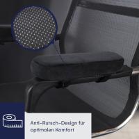 Acolchado para Reposabrazos de Silla de oficina, Cómodo, de Tela, lavable a Máquina 23,5x7,5x3 cm - details 1