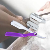 Cuchilla De Afeitar Dural Edge Spring Design Antideslizante Para Peluquería Eliminación De Vello En Cuerpo Cara Axilas Y Cejas - details 8