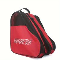 Bolsa De Almacenamiento Para Patines Y Zapatos De Patinaje 1PC Bolsa Triangular De Hombro Con Ventilación Y Gruesura Para Equipos De Hielo Seco - details 2
