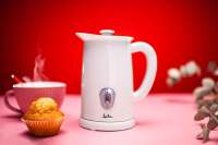 JATA JECL1820 - Calentador de Leche de 240 ml de capacidad. Mantiene temperatura a 65 grados. Base giratoria. Jarra sin cable. Desconexión automática - details 1