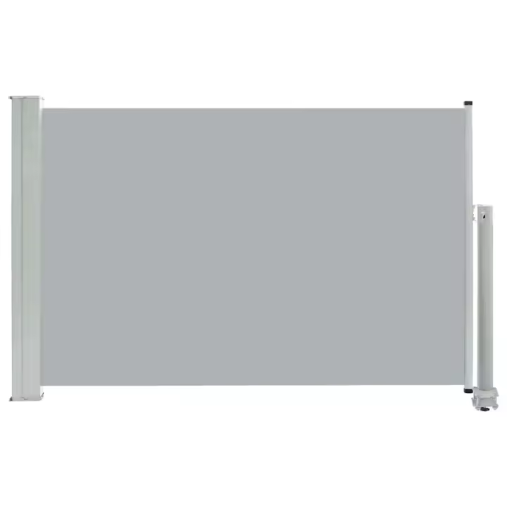 Toldo lateral retrácthil de Jardín gris 60x300 cm - 1