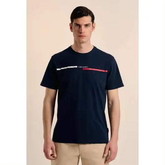 Camiseta Valecuatro bandera azul marino - 1