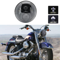 Faros De Motocicleta LED Redondos De 7.5 Pulgadas Universal Cafe Racer Luz De Distancia Refit Faro De Motocicleta 40w - details 34