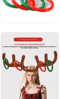 Nueva Decoración Inflable De Cabeza De Ciervo Para Navidad Juguete Modelo Inflable Para Interior Y Exterior Adorno De Jardín Para Fiesta De Año Nuevo - details 7