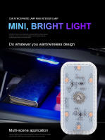 Luz De Interior Para Coche Portátil Con Sensor De Toque De Dedo Mini Lámpara LED De Lectura Luz De Ambiente Magnética USB Universal 7 Colores - details 1