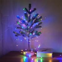 Luces De Cadena LED USB 5/10/20M De Hilo Plateado Impermeable Para Decoración De Fiesta Navidad Boda Y Vacaciones - details 4