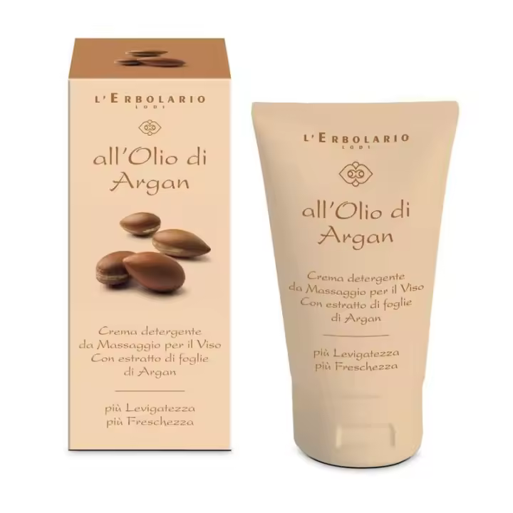 L'Erbolario Crema Detergente y Desmaquillante con Aceite de Argán 125ml - 1