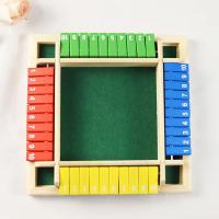 Juego De Dados De Madera Para 2-4 Jugadores ' Shut-The-Box ' Capacidad De Pensamiento Cognitivo Juego Manual Sin Químicos Originales En China - details 10