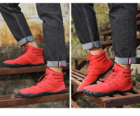 Zapatos deportivos de algodón para exteriores de cinco dedos para hombres y mujeres, además de botas cálidas de terciopelo,botas de nieve para parejas resistentes al desgaste y antideslizantes. - details 18