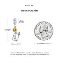 Encantos De Estrella Luminosa Platinados Para Pulsera Original Joyería DIY Simbolo Eterno Colgante De Amor Cadena De Seguridad Compatible Con Pulseras Originales - details 186
