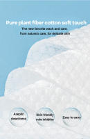 Bolsa De Toallas Descartables Para Limpieza Facial Clean Skin Club Toallitas De Rostro Para Quitar Maquillaje Y Limpieza Rectangulares De Nonwoven 300g - details 0