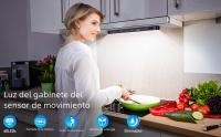 Luz De Armario Recargable WILLED 60 LED Sensor De Movimiento Control Táctil Dimmer Luz Nocturna Rectangular Con Batería Incluida - details 0