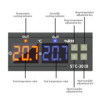 Controlador De Temperatura STC-3028 STC-1000 Termómetro Termostato 12V 24V 220V Para Incubador Calefacción Y Enfriamiento - details 5
