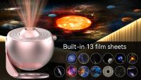 Proyector De Galaxia Luz Nocturna Para Habitación De Niños Proyector De Cielo Estrellado 360° Rotativo Planetario Regalo De San Valentín Para Bodas Decoración - details 9