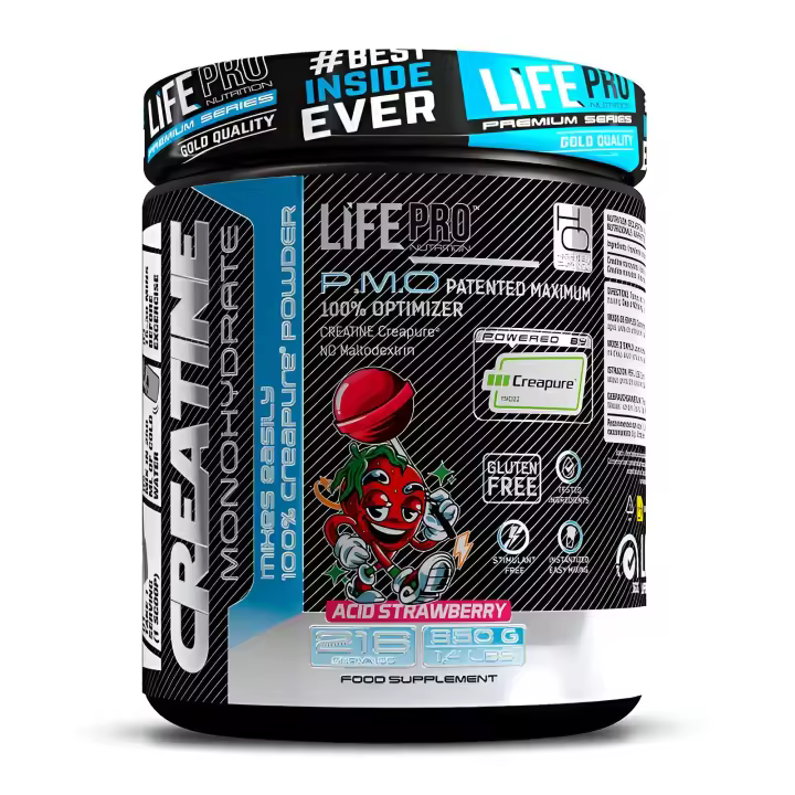 Life Pro Nutrition Creatine Creapure® 650g – Creatina Monohidrato Ultra Pura para Deportistas  Aumenta Potencia, Fuerza y Rendimiento - 1