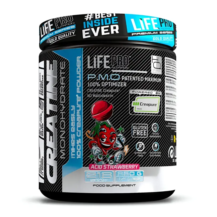 Life Pro Nutrition Creatine Creapure® 650g – Creatina Monohidrato Ultra Pura para Deportistas  Aumenta Potencia, Fuerza y Rendimiento - 1