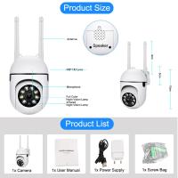 Cámara De Seguridad Wifi 5G PTZ IP 5MP Con Vigilancia De Video Y Seguimiento Inteligente Visión Nocturna En Color Impermeable Para Exterior 4X Zoom - details 0