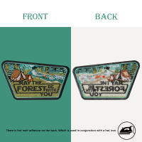 1PC Parche Bordado De Parque Nacional Forestal Para Regalo De Viaje DIY Para Ropa Chaqueta Bolsa Sombrero Apto Para Hombres Y Mujeres Material De Poliéster - details 0