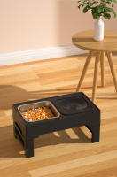 Comedero Doble para Mascotas - Ajustable en Altura, Antideslizante, Plegable - details 5