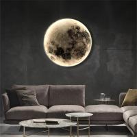 Lámpara De Pared Lunar Moderna Y Lucrecia Para Pasillo Creativo Arte Muralla Decoración De Fondo De Sala De Estar Luz De Cama - details 0