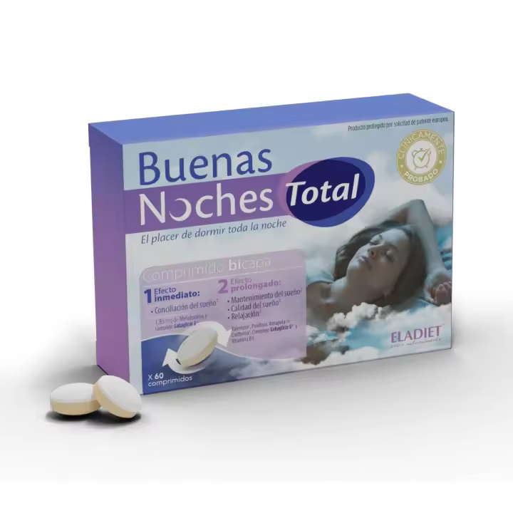 Buenas noches Total 30 comprimidos Eladiet - 1
