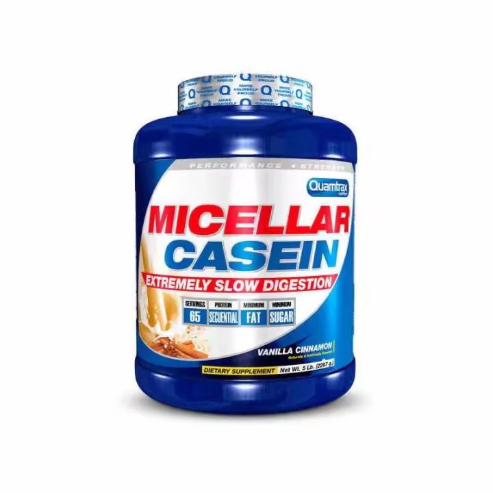Quamtrax Micellar Casein 2.2 Kg Vainilla - 1