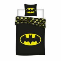 Funda Nórdica Reversible  DC Batman Logo para Cama de 90 o 105cm Microfibra, Medida 140x200 cm, más 1 Funda Cojín 63x63cm - details 0