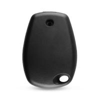 Banner - Carcasa mando llave del coche 2 botones compatible con Renault Clio, Twingo, Megane, Laguna y Kangoo negro