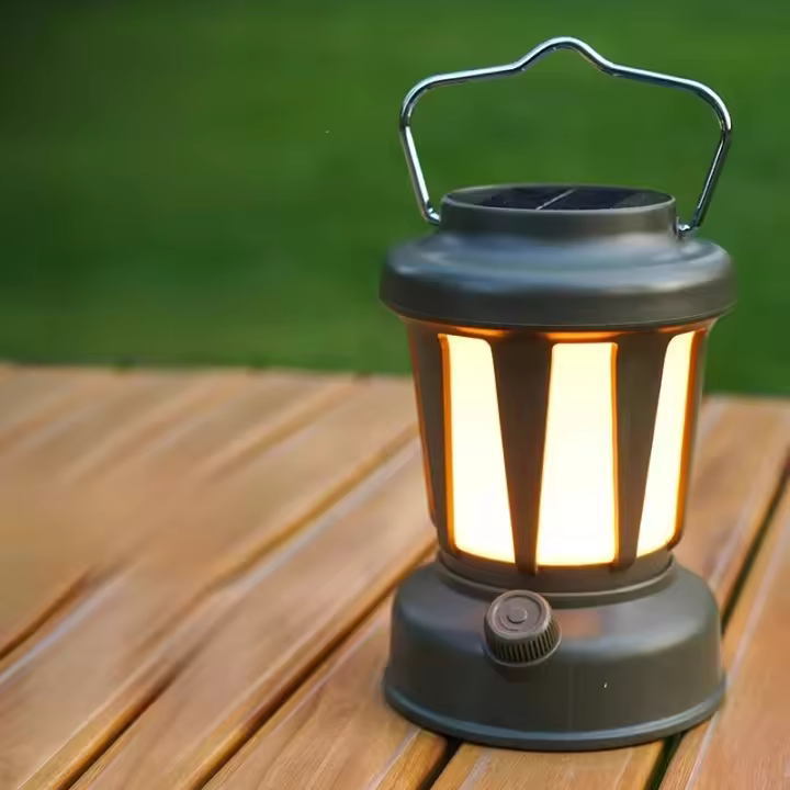 Lámpara De Camping Portátil LED Con Modos De Iluminación Frío Y Caliente 3 Modos De Iluminación Luz De Campamento Para Excursionismo Escalada Y Acampar En Tienda - 1
