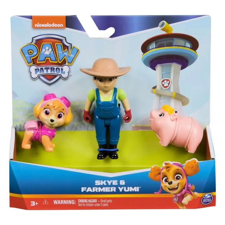 Blister figuras Skye Hero Pup Patrulla Canina Paw PatrolFigura  Coleccionable - Idea de Regalo- Mercancia Oficial - Juguetes para Niños y Adultos - Movies Fans - Muñeco para Coleccionistas y Exposición - 1
