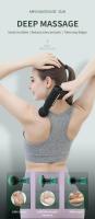 MISTIK Pistola Masajeadora Celulitis Contractura 4 Cabezales Relajacion Muscular Masaje Para Alivio Del Dolor Músculos Para Dolor 6 Niveles Ajustables 4 Cabezas de Masaje Envio desde España garantia 1 año Regalo Mujer Hombre - details 7