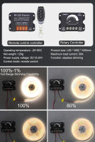 Controlador Remoto De LED 12V 24V Para Tiras De Luces LED Potencia Máxima 360W Regulador De Voltaje Con Botón De Modulación 30A - details 1