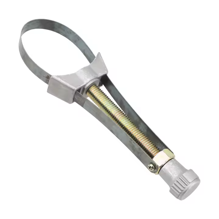 Herramienta De Eliminación De Filtro De Aceite Para Coche Ajustable 60mm a 120mm Diámetro Correa De Acero Multifuncional - 1