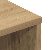 Mueble de TV vidaXL de roble artesanal 90x35x35 cm en madera elaborada - details 6
