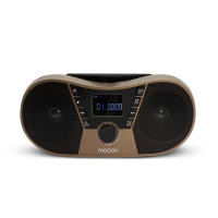 Reproductor de CD Metronic Moov Radio CD Copper & Black MP3, FM, Puerto USB, Funciones Sleep - details 0