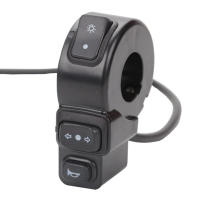 Interruptor De Motocicleta DC12V 3 En 1 Para ATV Quad Faros Señal De Giro Bocina Botón ON/OFF Para Moto Scooter ATV Honda Manillar - details 0