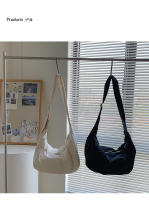 Bolso De Hombro Para Mujer De Verano Capacidad Grande Nylon Casual Dumpling Bolso De Color Sólido De Alta Calidad Cruzado - details 15