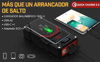 Arrancador de Coches Portátil BRPOM BM501 4000A para Todo Gasolina o 10L de Diésel con Cables Inteligentes, Salida QC3.0 y Espera Larga - details 27