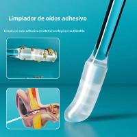 Cepillo De Oído Desechable Y Reutilizable Con Cera De Silicona Suave Limpieza De Cera De Oído Herramienta De Limpieza Para Adultos Y Niños - details 0