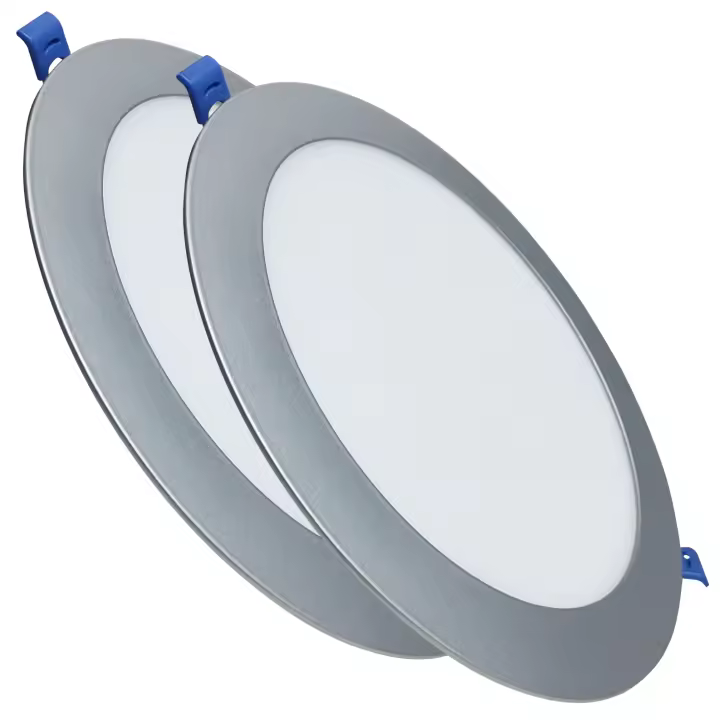 LED ATOMANT Panel LED Redondo 225mm, 20W, CCT (Selector de Color Blanco Cálido, Neutro y Frío), Corte 205mm, 1800 lúmenes, Driver incluido, Alta eficiencia, Bajo consumo, Fácil instalación, Luz uniforme y sin parpadeos, Diseño elegante y duradero - 1
