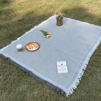 Carpet Bohemio Para Picnic Alfombra De Playa Portátil Para Camping Y Uso Doméstico Tapete De Sofá Tejido Poliéster 100% - details 30