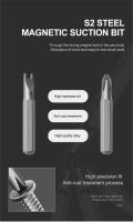 Juego De Destornilladores Precisi\u00f3n 63 En 1 Magn\u00e9tico Phillips Torx Herramientas Profesionales Para Reparaci\u00f3n De iPhone PC Kit De O\u00f1os De Acero Cromo-vanadio Antideslizante - details 5