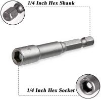 Juego De Llaves De Impacto Magnéticas 6mm-19mm Con Adaptador De Broca 1/4 Para Taladro Y Drivers De Impacto Material De Acero Crômio-válvulo - details 10