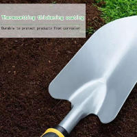 Herramienta De Jardinería Dual Propósito Shovel Y Hoz 4 Piezas Para Plantar Árboles Rascar Y Plantar Pequeño En Macetas - details 2