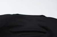 Vestido Maxi Dulzura Con Hombros Ajustados Manga Larga Y Volante Estilo Elegante Sólido Para Fiesta Y Club Polyester - details 1
