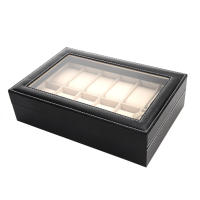 Caja De Relojes Organizador De 20 Slots En Cuero PU Para Hombres Caja De Exhibición De Relojes Regalo Con 61012 20 Espacios - details 24