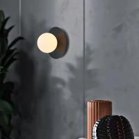 Lámpara De Pared Minimalista Nórdica Y Lujo Para Dormitorio Y Sala De Estar Iluminación Para Pasillo Y Escaleras Estilo Moderno Metal Negro Y Oro - details 4