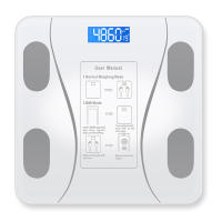 Báscula De Baño Digital Inalámbrica Inteligente Para Medición Precisa Del Porcentaje De Grasa Corporal Con Bluetooth - details 13
