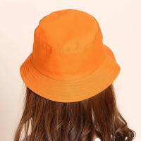 Gorro De Sol Plegable De Algodón Suave En Color Sólido Negro Para Hombres Y Mujeres Gorro De Pescador De Calle Para Exterior Cuatro Estaciones - details 1
